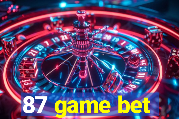 87 game bet